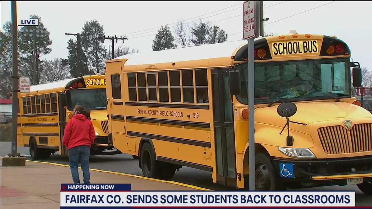 Fairfax County schools begin return to classroom